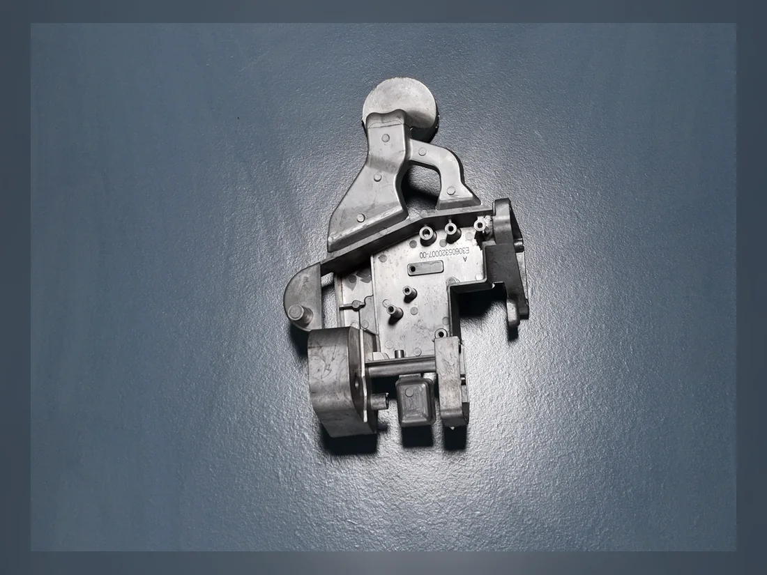 Aluminum die casting sample