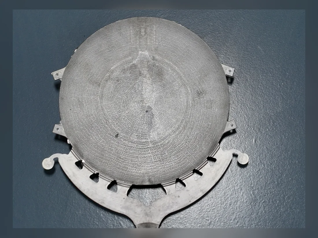 Round aluminum die casting mold