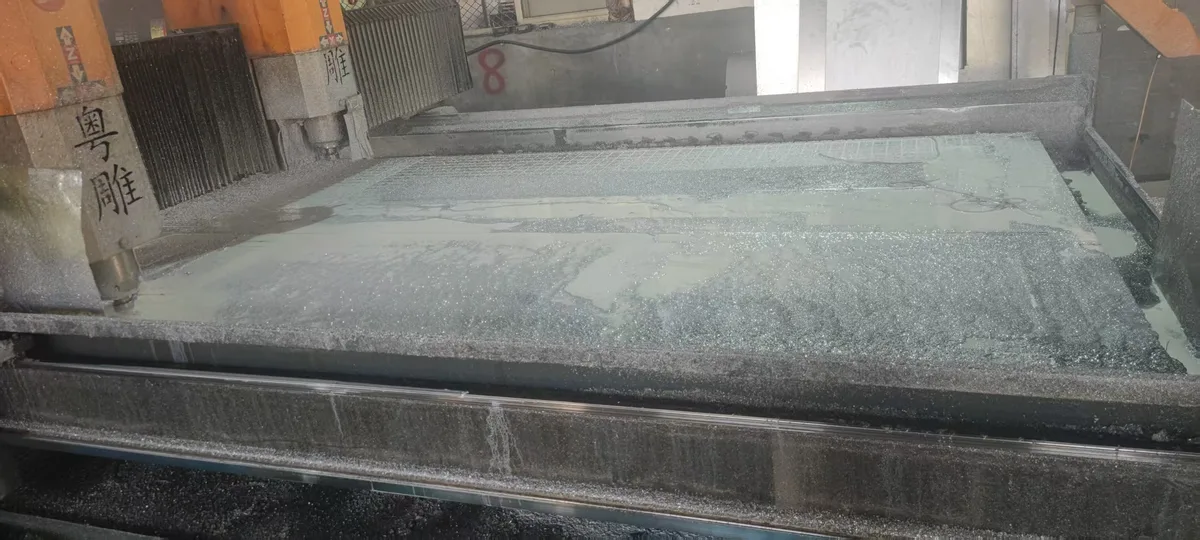 CNC carving process for custom aluminum panels